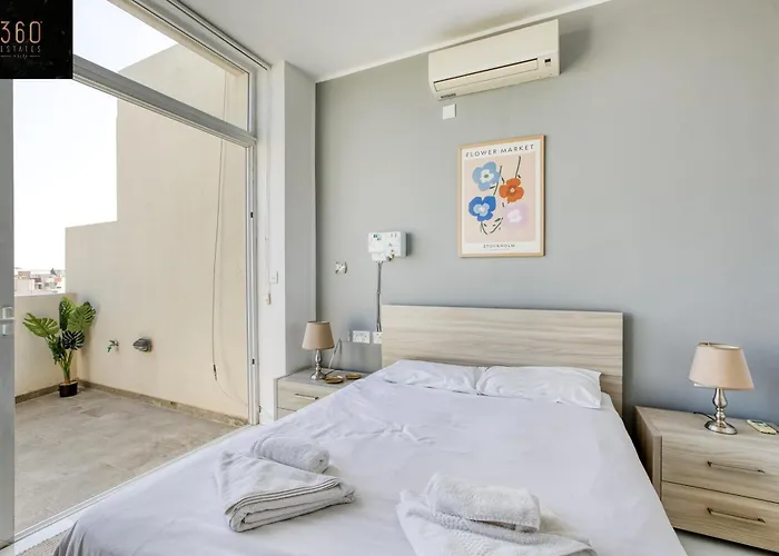 Spacious, 1br Duplex Off Uni/hospital With Wifi By 360 Estates Apartment Msida